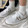 2025 spring new Hong Kong style little white shoes ins super fire versatile height increase casual shoes children's students sports board shoes