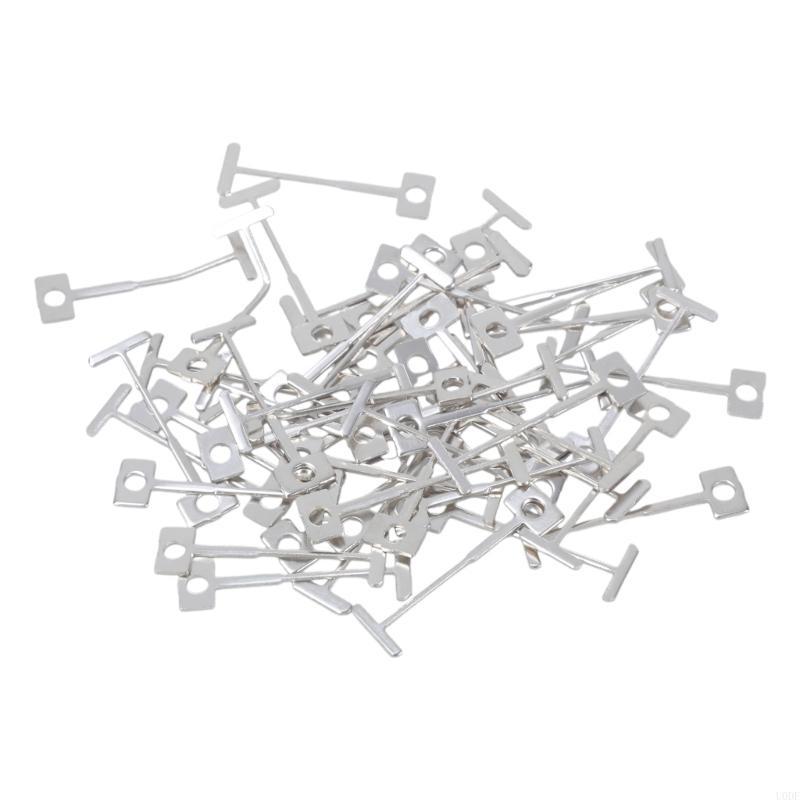 

Durable 50x Tile Leveling Steel Needles Replacement T-Pins for Ceramic Install