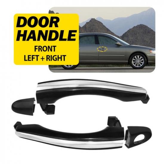 2x Front LH RH Primed Outside Door Handle 826513L000 For 2006-11 Hyundai Azera K