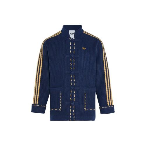 

Adidas Originals Китайський Новий Рік FW25 В язана куртка KR5064 Унісекс Азійський розмір синій