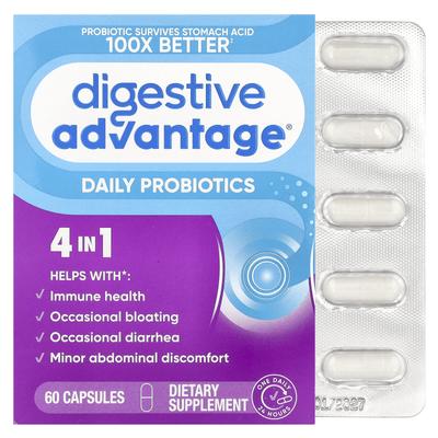 Schiff, Digestive Advantage, Tägliches Probiotikum, 60 Kapseln