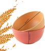 Unbreakable Wheat Straw Cereal Bowls, Microwave & Dishwasher Safe Kitchen Bowls for Cereal and Salad BPA Free