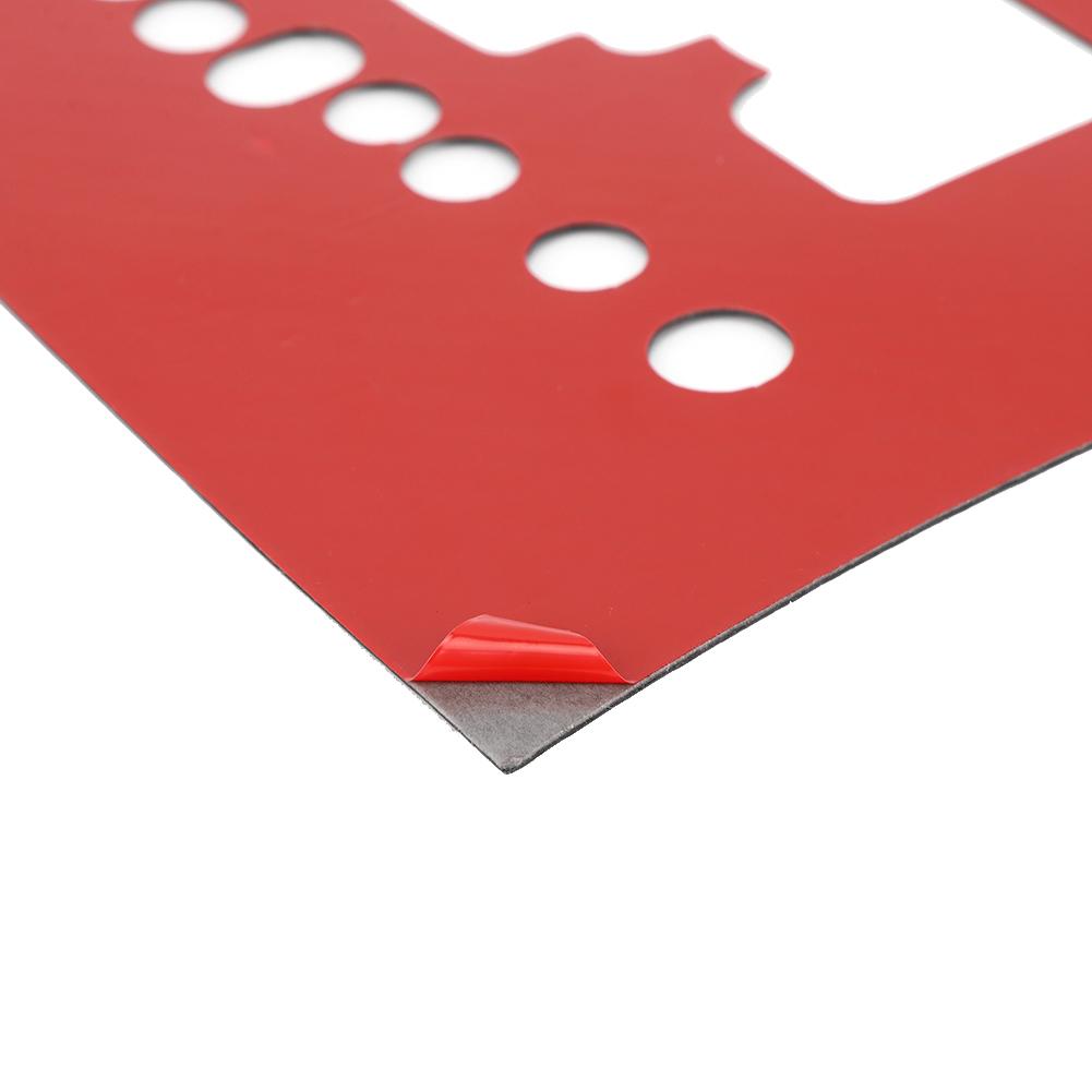 Carbon Fiber Car Gear Shift Panel Trim Cover Frame Decal Fits for Toyota RAV4 2006 2007 2008 2009 2010 2011 2012 Car