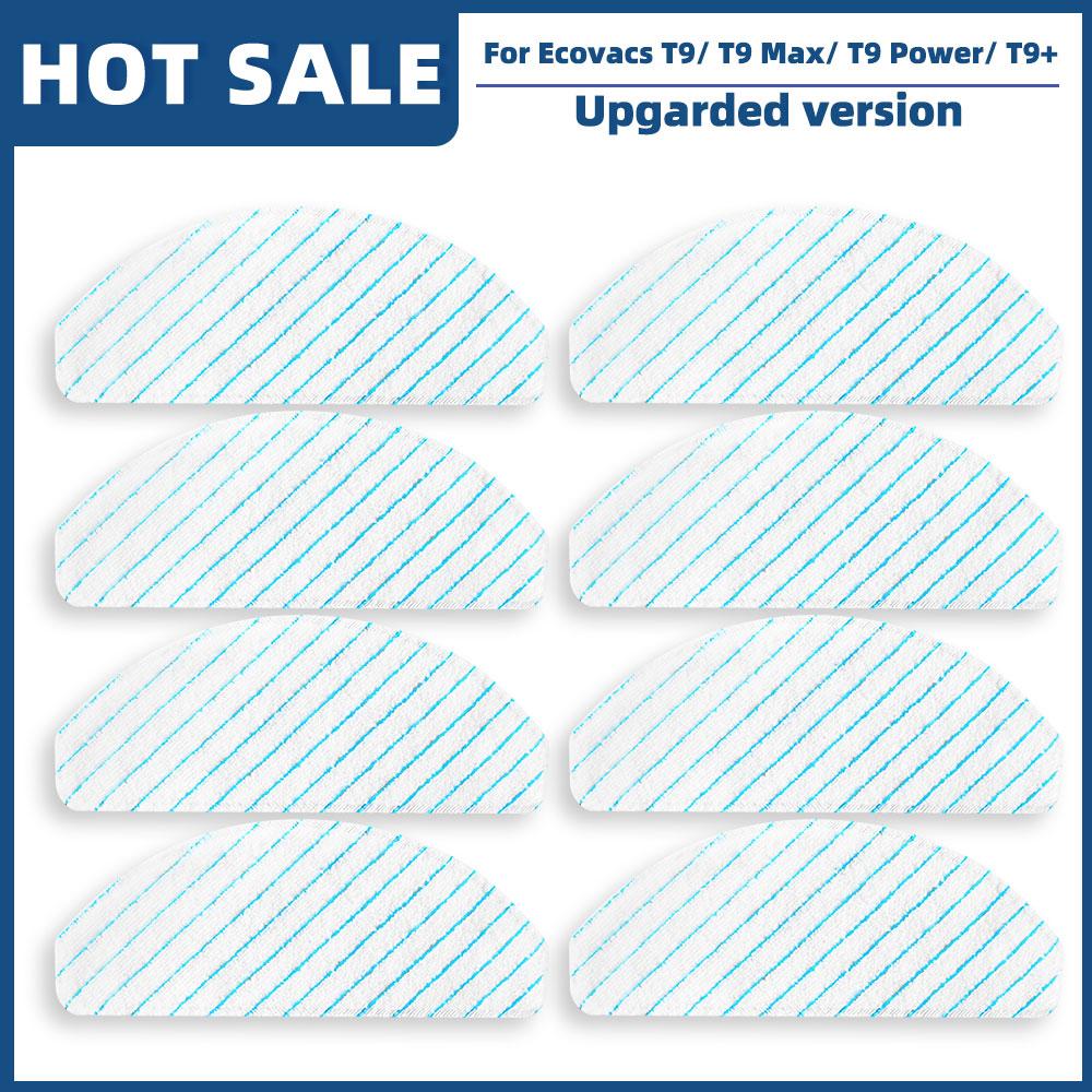 Compatible For Ecovacs Debot OZMO T9 / T9 Max / T9 Power / T9+ Spare Parts Accessories Main Side Brush Hepa Filter Mop Dust Bag