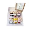 Lucky Cat Fluffy Bell Keychain Plush Charm