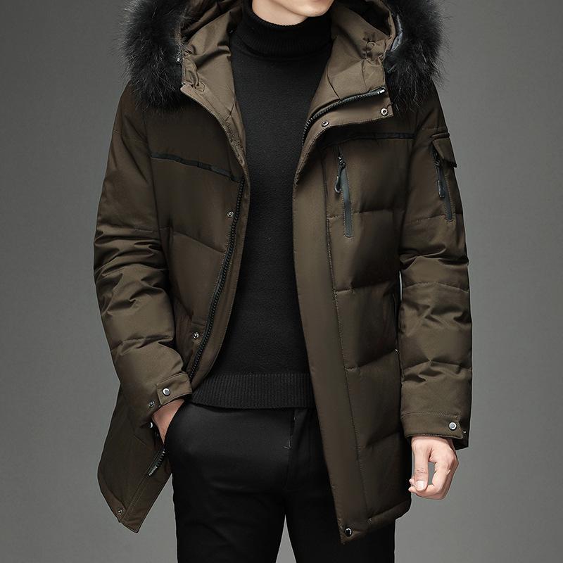 Men's Short Thickened Down Jacket - Korean, European, American Fashion Outdoor Coat