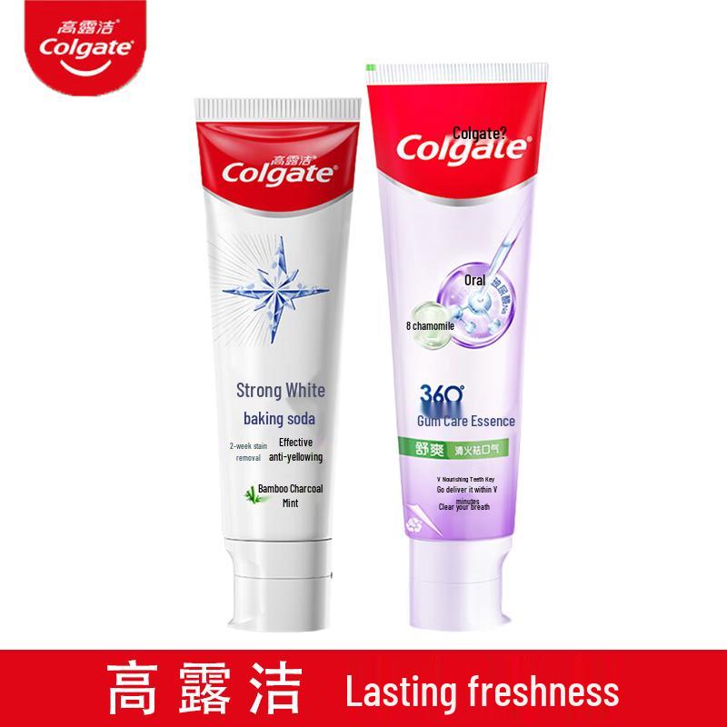 

Colgate 360 Gum Care & Whitening Toothpaste Duo