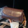 Autumn New Single Shoulder Retro Winter Bag Women's Casual Women's Bag Pillow Fashionable Niche Bag Feeling Fashionable
