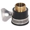 Faucet Tap Connector Adapter Universal Garden Kitchen Water Hose Pipe Quick Joint 12in