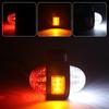 2/4pcs Truck Dual Face LED Side Marker Light 12-24V 3-sides Indicator Stop Parking Warning Lamp For Scania Trailer Lorry Van Bus