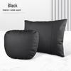 Genuine Leather Headrest & Lumbar Support Pillow for Mercedes, BMW, Volkswagen, Toyota Cars