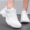 Xtep Hydrogen Wind Technology Comfortable Versatile Breathable Lightweight Low-Top Casual Running Shoes Women sneaker White Blue Pink 875318320019-3