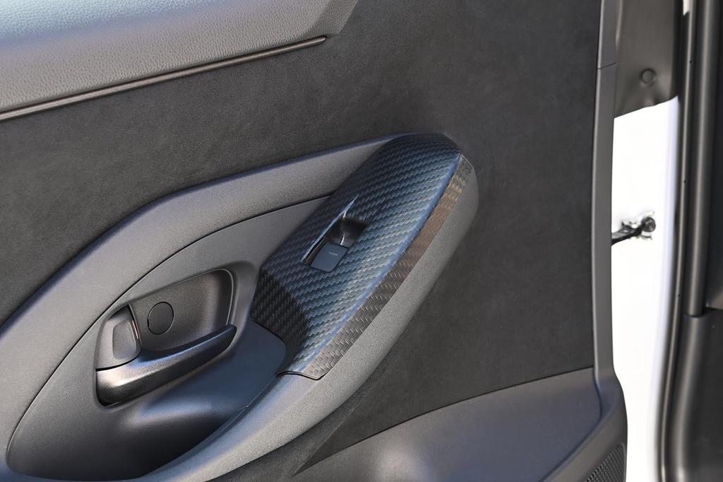 SecondStage Toyota GR Yaris PWSW Panel 2024 Matte Black Carbon Fiber T810AES (Door Switch) (January onwards)