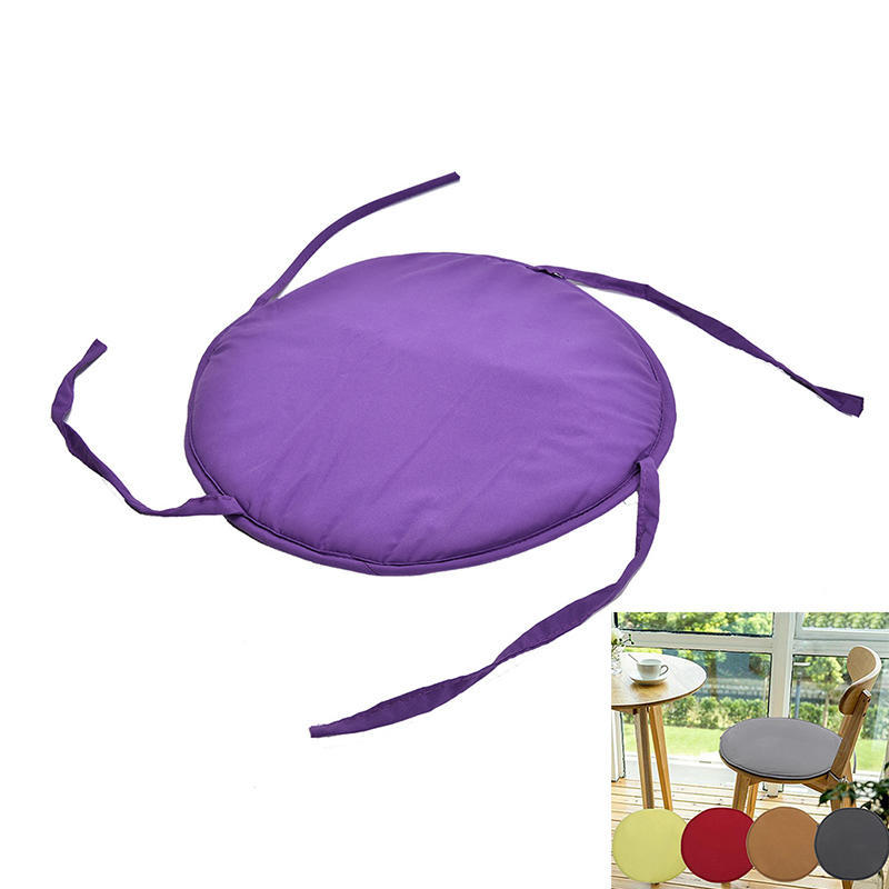 Pohodlné Polštáře na Sedadla Kulatých Židlí pro Vnitřní Zahradu, Patio, Domácí Kancelář