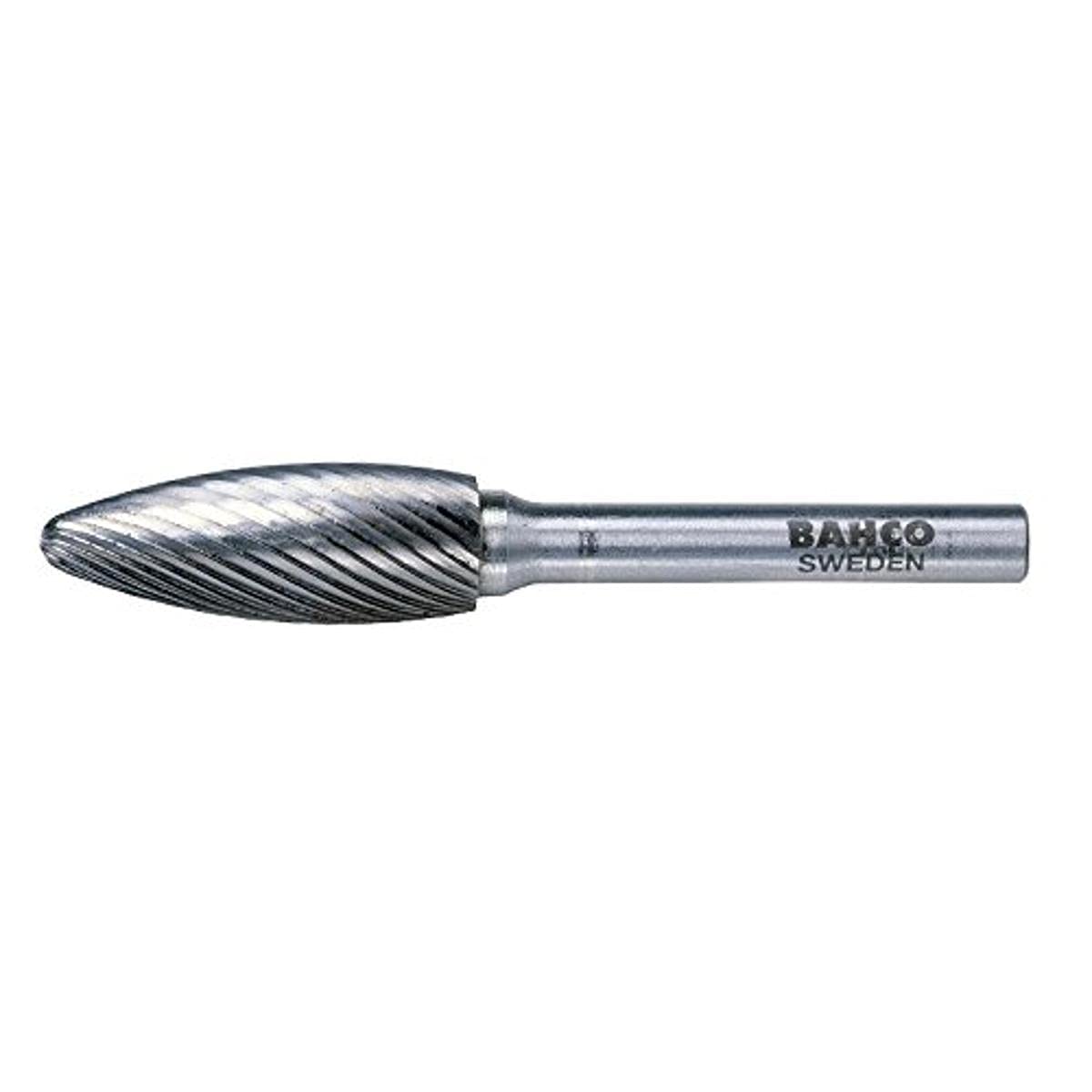 

BAHCO Carbide Bur, Oval Carbide Rotary Bur, Single Cut, BAHH1025M06
