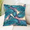 Bedroom Decorative Pillows Tropical Plant Leaves Printed Cushion Covers Home Living Room Sofa