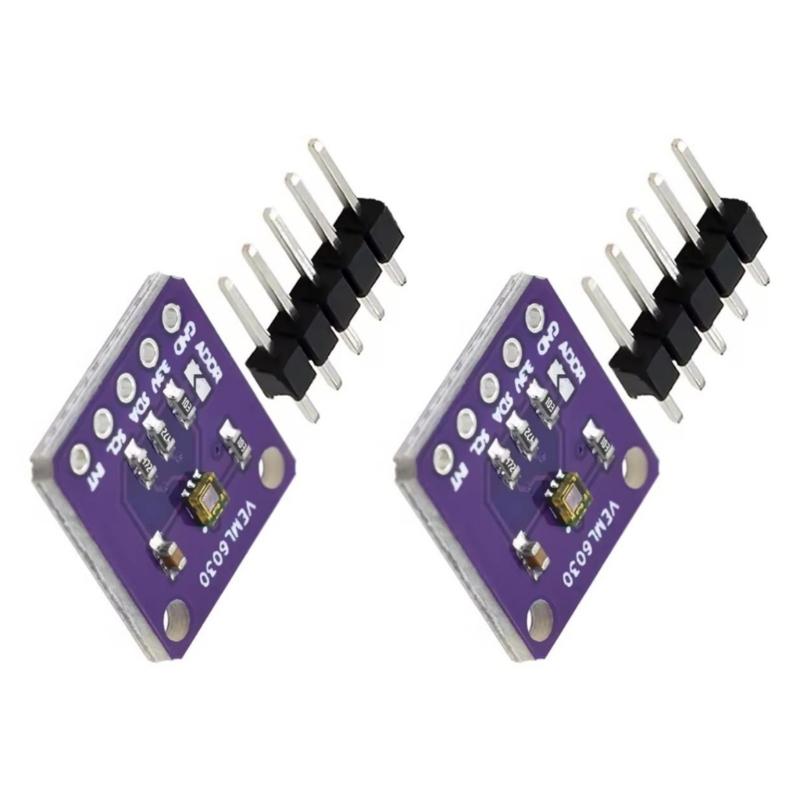 Low Power VEML6030 Ambients Light Sensors Module Featuring Wide Dynamic Ranges for IoT and Portable Electronics Project