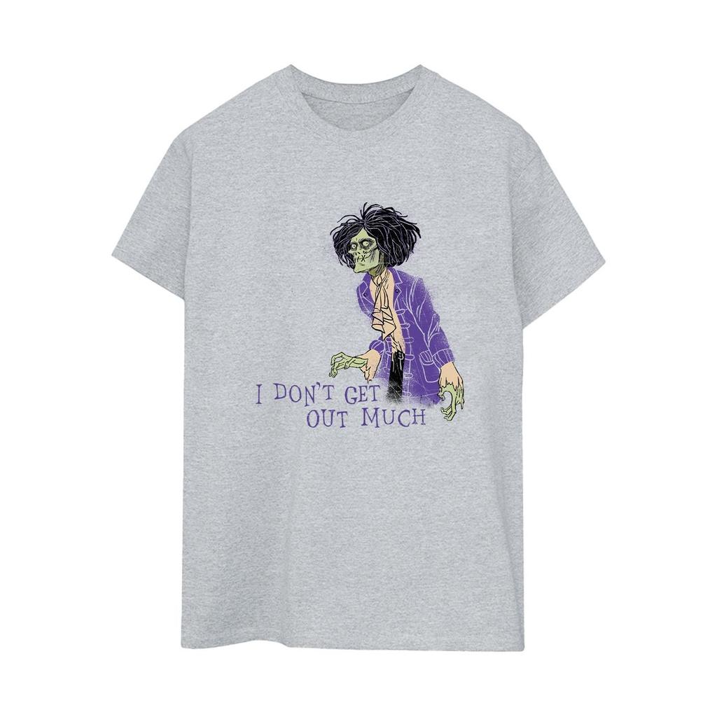 Disney Womens/Ladies Hocus Pocus DonÂ´t Get Out Much Cotton Boyfriend T-Shirt