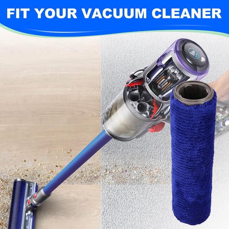 Main Brush Roller For Dyson V12 Slim Handheld Vacuum Cleaner Replacement Brush Roll Bar Mopping Roller Brush Spare Parts