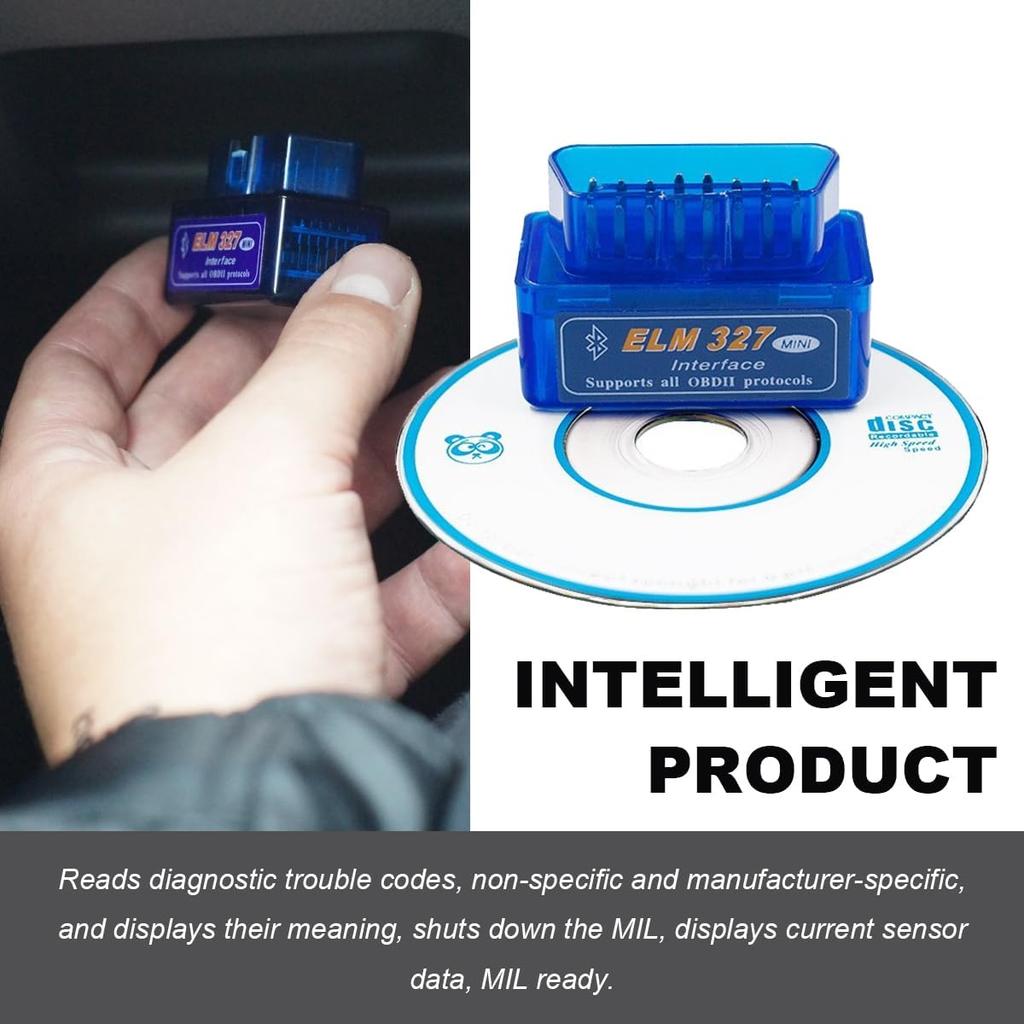 ELM327 2026 OBD2 Code Reader Car Diagnostic Scanner Vehicle Scanner Tool for Automotive Troubleshooting