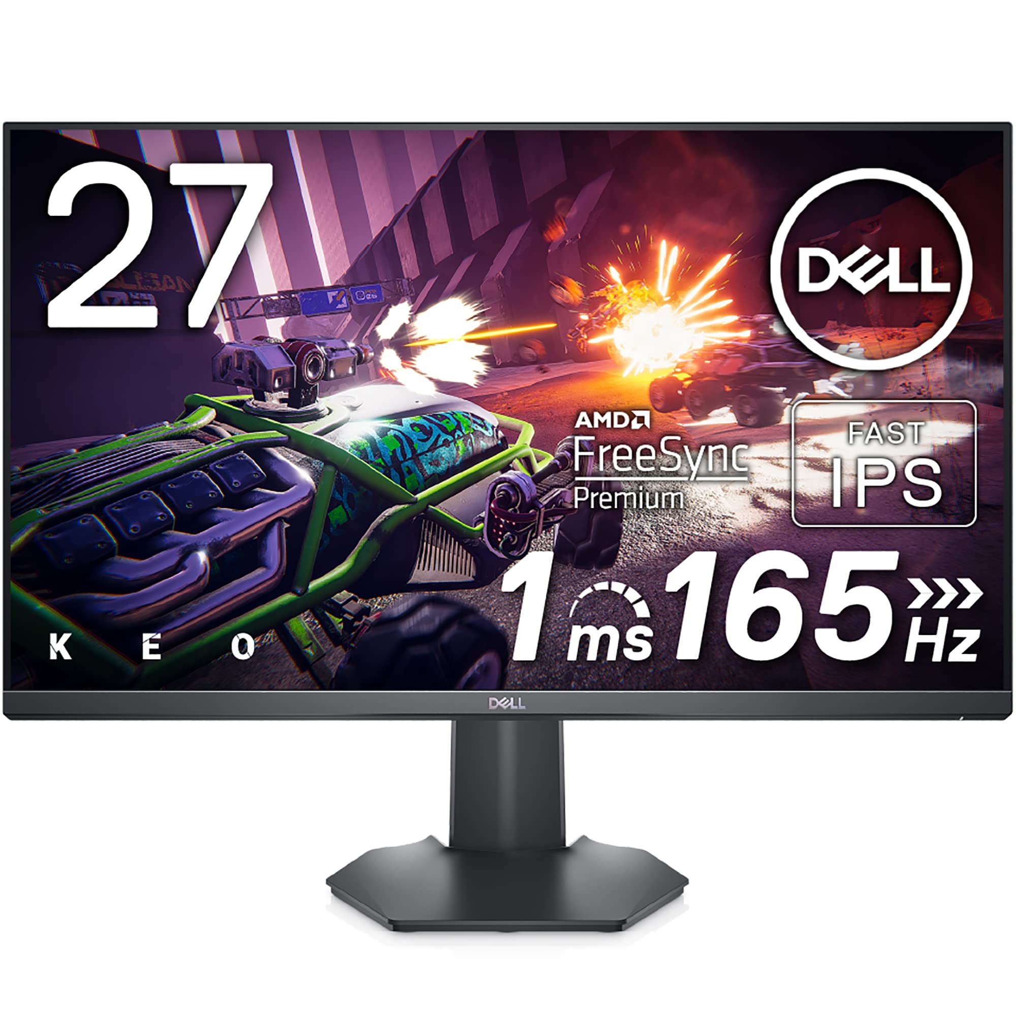 

Dell G2722HS 27-inch gaming monitor (3-year no bright spot replacement warrantyFPS suitableFull HDFast IPS matteDPHDMIx2HeightTilt