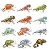 Realistic Lizard Plush Toy Super Soft Short Plush Material Color-changing Chameleon Doll Perfect Gift For Teens