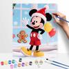 Disney Digital Oil Painting Art Kit Mickey Mouse Christmas Handmade Diy Home Decorations