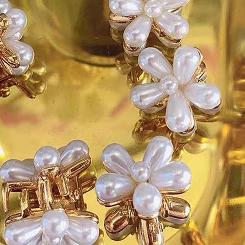 Women's Flower Hair Clip Set of 10