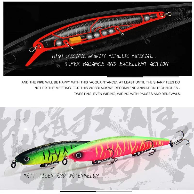 115mm16g Diving 0.6-1m Floating Fishing Lure Artificial Lure Fake Fishing Lure Plastic Hard Bait Trout Bass Pike Fishing Tackle