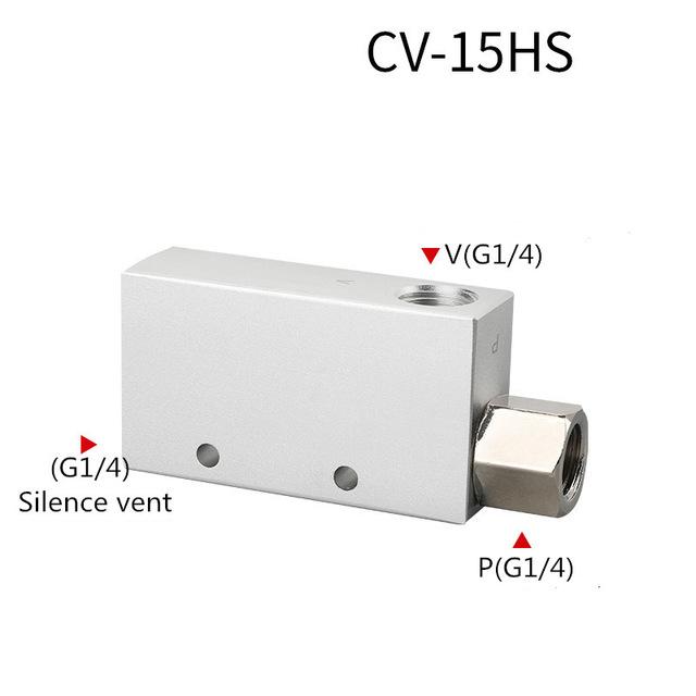 Free shipping Vacuum generator ACV CV-10HS 20HS 25HS vacuum generator suction cup negative pressure control vacuum valve