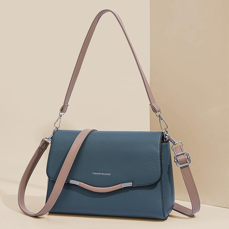 Damentasche Tasche für die Mutter mittleren Alters Schultertasche Weiches Leder Umhängetasche