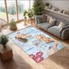 Soft Crystal Velvet Floor Rug,Sabrina Carpenter Anti Slip Decorative Carpet, Plush Area Mat For Indoor Home Decoration