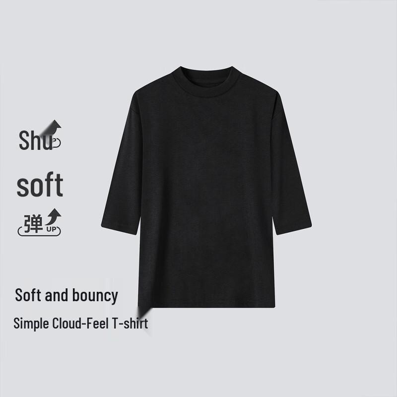 Women s Summer Thin Round Neck T-Shirt M