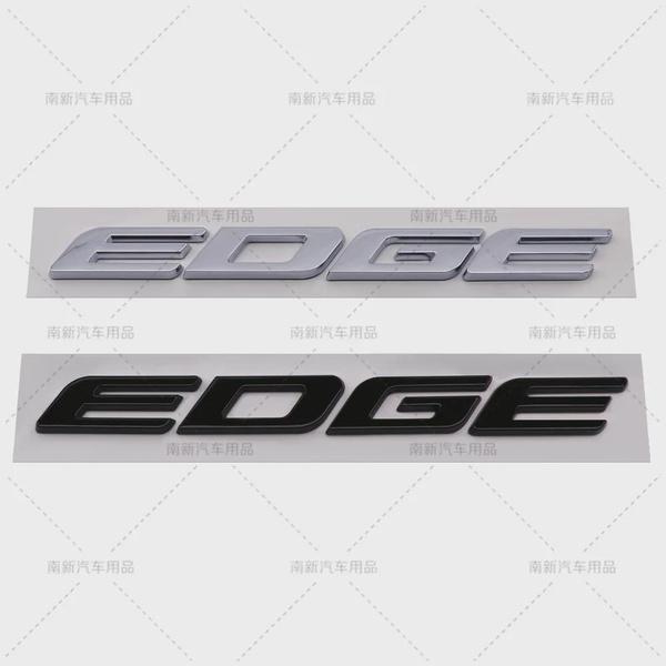 3D Metall ABS Autoaufkleber Kante Schriftzug Motorhaubenschild Emblem Plakette Autokarosserie Kotflügel Heckklappe Modifikationszubehör Für Edge