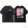 2026 summer Cute Kawaii Anime Tee Kobayashi's Dragon Maid Tohru Winking Dragon Maid Art Y2K Style Cotton T-shirt for Girls