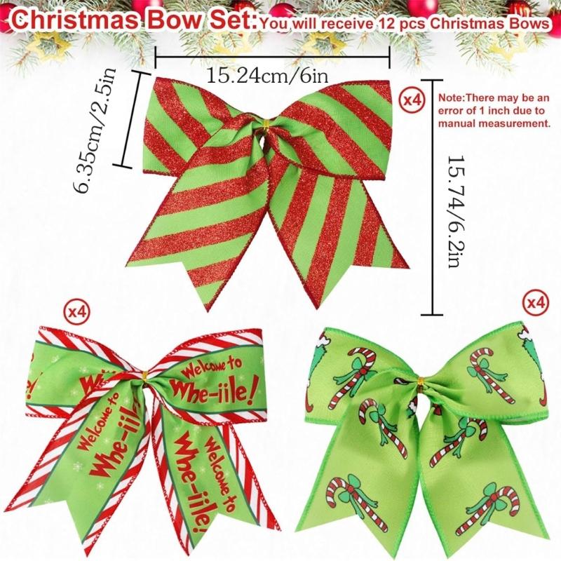 Christmas Candy Yard Decoration Ribbon For Indoor Outdoor Decor