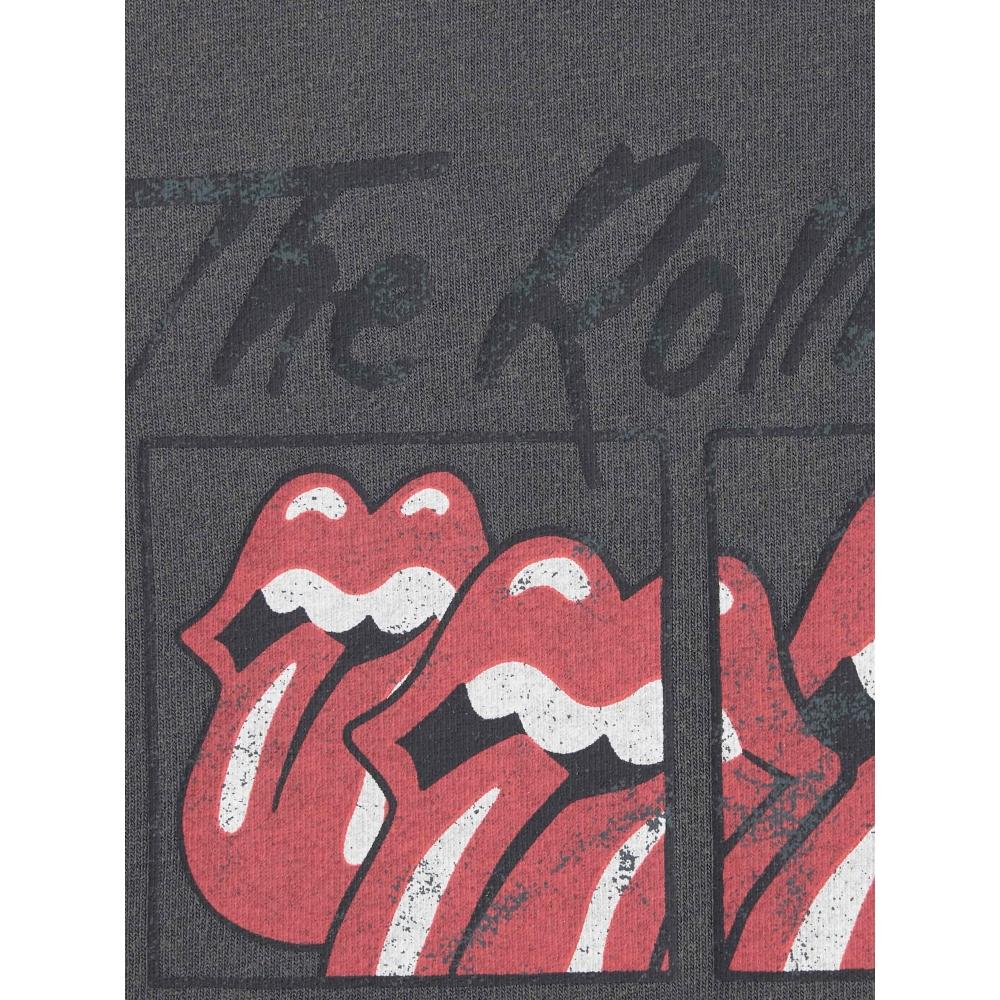 GU by Uniqlo Washed Graphic T The Rolling sTones