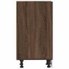 Under Cabinet Riga Brown Oak Effect 40 X 44.5 X 81.5 Cm Particleboard