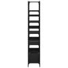 Black Oak Effect Bookshelf 100 X 32 X 170 Cm Particleboard
