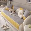 Sofa Cushion Four Seasons Universal Pure Cotton Cushion Simple Modern Nordic Cotton Non-Slip Sofa Towel Cover Cloth Cushion Summer