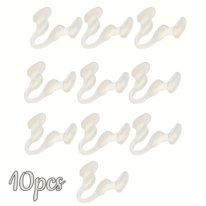 2-10pcs Silicone Sleep Aid Nose Expanders Enhances Oxygen Flow Improves Sleep Quality & Snoring Relief Nasal Clips Devices
