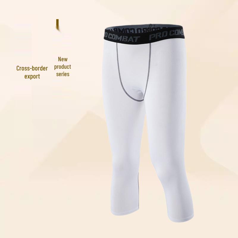 

Men s Quick-Drying Tight Sports Capri Pants Private Label ODM/OEM M