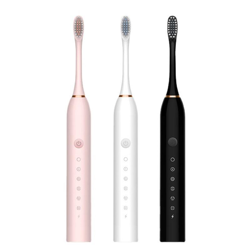 New Electric Toothbrush Adult Vibration Induction Rechargeable Automatic Sonic Fine Soft Hair Couple Model