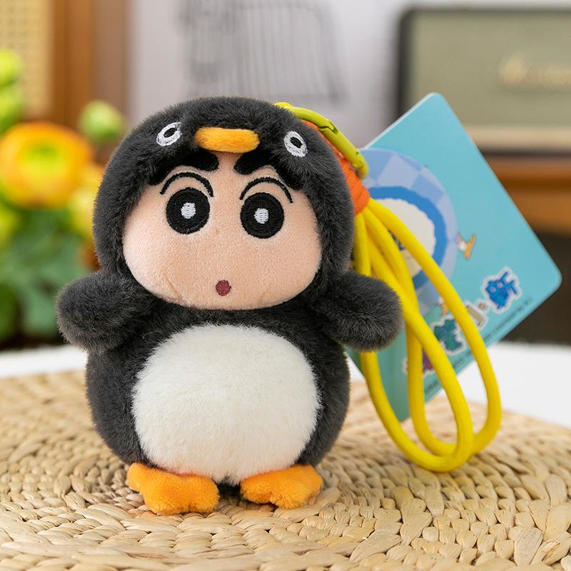 

Пингвин Карандаш Шин-чан Подвеска Плюшевая Кукла Милая Черепаха Кукла Брелок Подарок на День защиты детей для девочек 10 cm (0.08kg)