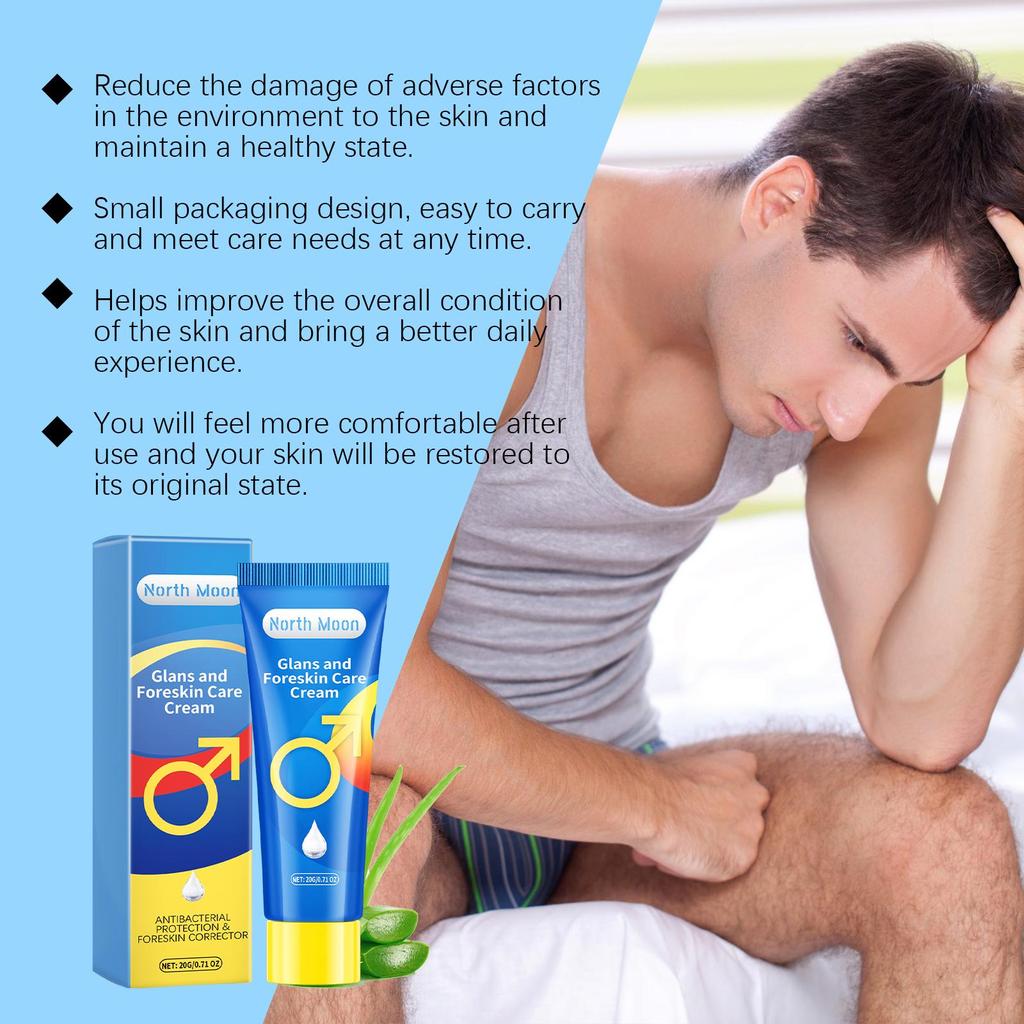 Men's Body Care Cream Soothing and Comforting Cleansing and Moisturizing Cream for Men