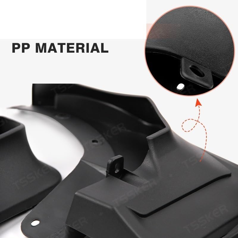 Mud Flaps Compatible For Ford F-150 F150 F250 2015-2024 2022 2023 2024 F 150 Splash Guards Fender MudFlaps Front Rear Mudguards Car Accesso(F250