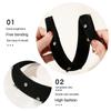 Water Diamond Sponge Hair Hoop Sparkling Korean Hairband Wash Face Headband  High End Headwear