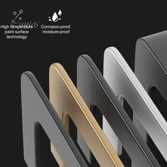 3Pcs Under-Desk Laptop Storage Mount Strong Load-bearing High Stability Easy Installation Laptop Holder Notebook Storage Organizer
