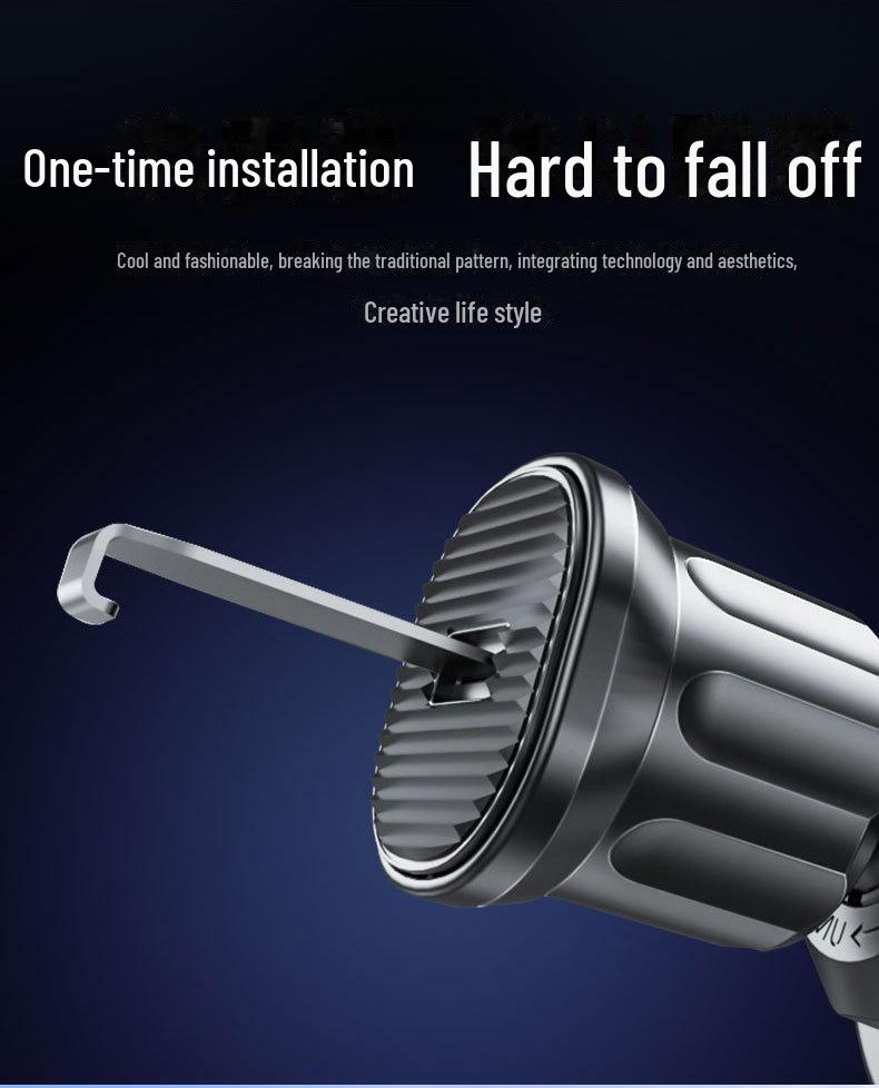 Suport magnetic pentru telefon, pentru grila de ventilație auto, 2024 - Magsafe anti-vibrații, pentru navigație interioară