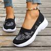 Women's Breathable Mesh Shoes Fashionable Comfortable Cloth Shoes Summer Casual Shoes